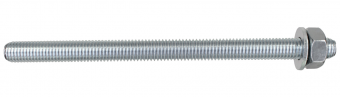 Шпилька для химических анкеров 5.8 с шайбой и гайкой R-STUDS-16220