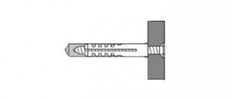 Дюбель распорный Чапай 8x40 (синий)