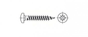 Шуруп 6.0x70 SPAX-S оц. полукруг. гол. (200 шт.)