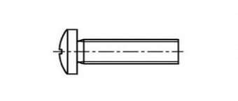 Винт М6x12 DIN 7985 кл A2 - 70